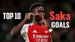 Top 10 Bukayo Saka Goals That Shocked The World 🌎