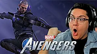 Marvel's Avengers Game - HAWKEYE REVEAL TRAILER REACTION!