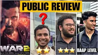 War 2 Movie Public Review | Hrithik Roshan | Jr NTR | Kiara Advani | Public Reaction On War 2 
