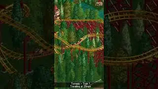 Tornado - Walibi Belgium #sixflagsbelgium #walibibelgium  #rollercoastertycoon #vekoma