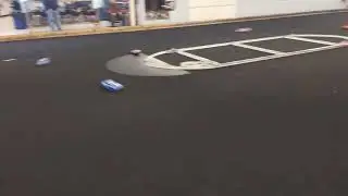 Losi NASCAR Bucket Race! NO FLIPPING BACK OVER! Snake Race at Finish Line!