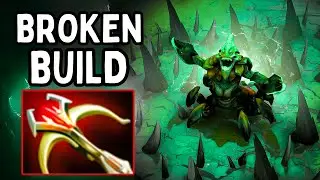 How to One Shot Hero in Immortal 6K MMR? Sand King Daedalus Build in 7.36c🔥