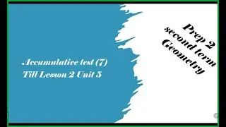 Accumulative test 7 Geometry Prep 2