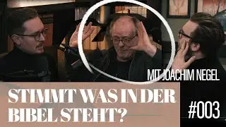 Stimmt was in der Bibel steht? // mit Joachim Negel // Podcast - Episode 003