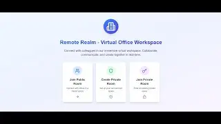 Remote Realm - A Virtual Workspace