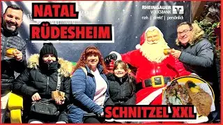 MERCADO DE NATAL RÜDESHEIM + SCHNITZEL XXXL