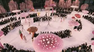 Towering mushrooms transform Grand Palais for Chanel couture show