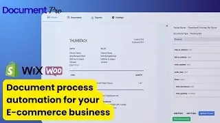 DocumentPro helps automate document processing for E-commerce businesses