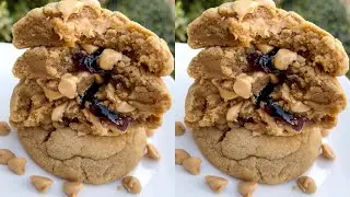 Peanut Butter & Jelly Cookies