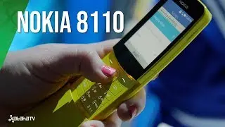 NOKIA 8110 4G BANANA, de nuevo RETRONOSTALGIA ahora con 4G