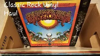 Amazing Classic Rock Vinyl Haul From My Family!