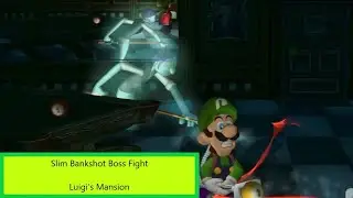 Slim Bankshot Boss Fight - Luigi's Mansion