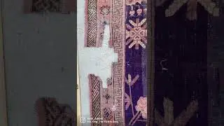Antique rug restoration!
