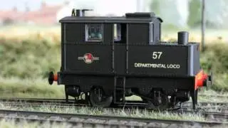 Model Rail Sentinel Slow Speed Test - 10 inches in 2mins!