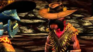 The Gunstringer Lonely Are The Dead 720P gameplay Xbox 360 Kinect