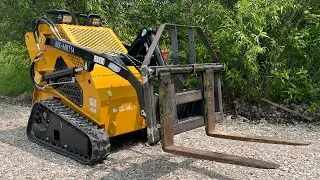 Building forks for my Chinese mini skid steer