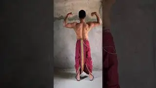 🔥Unique dhoti draping #song #music #love #dj #newsong #religion #trending #dhoti #fashion #saree