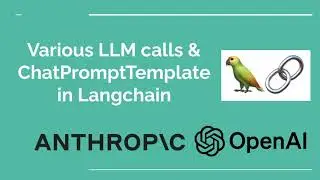 Use Langchain and ChatPromptTemplate to call different LLMs