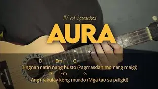 Aura - IV OF SPADES // UKULELE TUTORIAL (EASY 4 CHORDS)