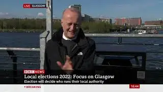 ClearWaste founder Martin Montague on BBC News 24 talking about fly-tipping - 21-4-22