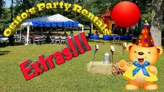 Osito's Extras... Staking Down A Bounce House...