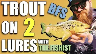 2. TROUT on LURES - Wales, UK! New Water [PERSONAL BEST]