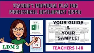 IPDP INDIVIDUAL PROFESSIONAL DEVELOPMENT PLAN 2021 - LDM2 OUTPUT
