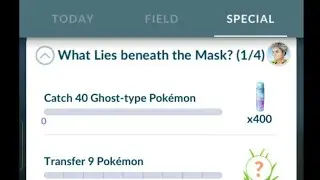 What Lies Beneath the Mask?? Halloween Special Research Event in Pok&eacute;mon Go. #Trending #Shorts