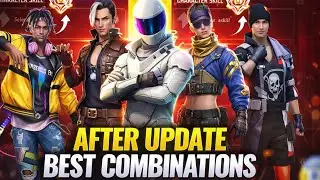 CS Rank Best Skill Combination 🔥 Free Fire Rush Gameplay#youtube #freefire 