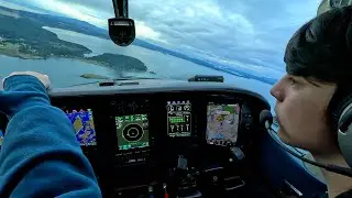 Cattle Pass Arrival, 3 views. San Juan Island, WA