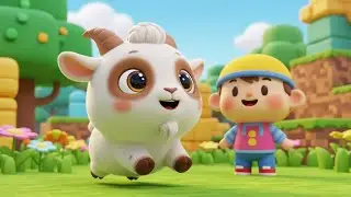 Minecraft Baby Goat Jumped the Wrong Cliff | Nursery Rhymes for Kids & Baby Songs