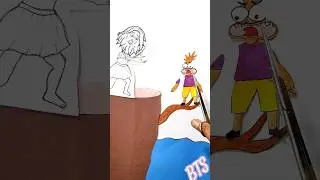 BTS#119#handyartandcraft #paperanimation #shorts #youtubeshorts #viral