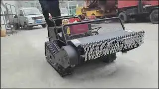 SAAO SH-1100ICE-800 Remote-Controlled Mulching Solution for Slopes & Tall Bushes #lawnmower #mower