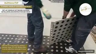 ALDStone FUF - Flooring Underlay Tiling Disassembly for Future Use