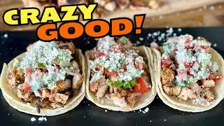 EASY Chicken Street Tacos