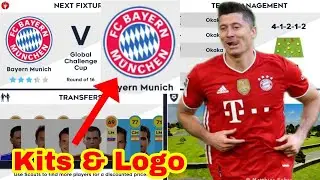 Change Bayern Munich Team Kits & Logo 2021 | Dream League Soccer