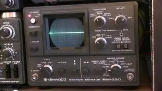 #250: Демонстрация/обзор монитора станции Kenwood SM-220