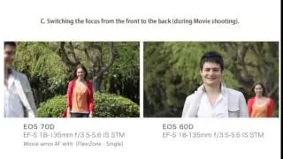 EOS 70D Dual Pixel CMOS AF Switching