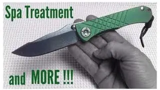 Green Umnumzaan, and more info on the Johnson Knives Spa Treatment !!!!