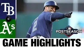Charlie Morton, Yandy Diaz power Rays past A's in WC game | AL Wild Card Game Highlights