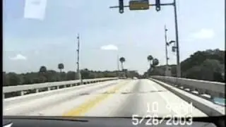 Whitehair Bridge over Saint John's River at Crows Bluff - Deland, Florida