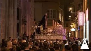 Hermandad de La Soledad de Almería 2025 - Entrada en Santiago | 4K