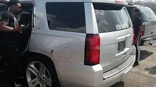 6 Skar Audio 12s in a Tahoe!!!! Major Flex