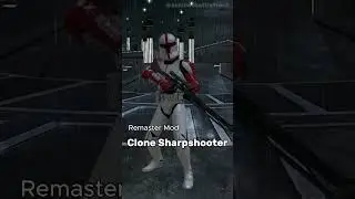 Clones Comparison | OG Star Wars Battlefront II vs Remaster Mod  #starwars #battlefront2 #shorts