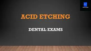 MCQs on Conservative dentistry - etching/ Dental exams /MPPSC Exams