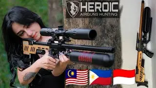 HEROIC BLACKHAWK RTI ARMS AIRGUNS LONGE RANGE 