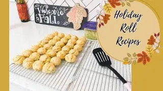 Holiday Roll Recipes | Vegan Cheddar Bay Biscuits | Cornbread Muffins