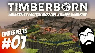 Timberborn LIVE! Let's check out the Emberpelts faction mod!
