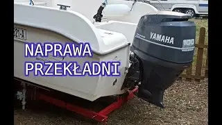 Spodzina Yamaha F100 2001r. - naprawa przekładni. Gearbox repair.