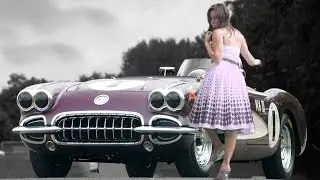 Vintage Car Museum in Malaga Spain - Museo Automovilistico de Malaga Espa&ntilde;a Right Spain and MGTracey